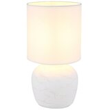 Globo 21739W - Stona lampa MARBLE 1xE14/40W/230V bela | Eponuda.com