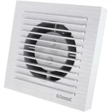 Ventilator 100 (Ø 100, 12 W, bel, z loputo, pretok zraka do 130 m3/h, 34 dB)