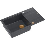 Quadron sudoper EVAN 136 XL + nano PVD antracit/bakar s daljinskim upravljanjem | shoptok.hr