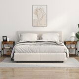  Noćni Ormari s ladicama 2 pcs Dimljeni hrast 41 x 31 x 51 cm | shoptok.hr