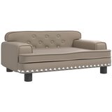  Krevet za pse cappuccina 70 x 45 x 30 cm od umjetne kože | Shoptok.si