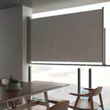 Maison Chic Zložljiva stranska tenda - Senčniki za teraso 140x300 cm siva, (22042454) | Shoptok.si