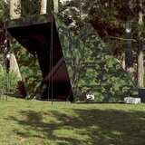 vidaXL Obiteljski šator tipi za 6 osoba maskirni vodootporni Cijene