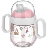 Mepal Svetlo rožnata plastična otroška skodelica 200 ml Fairy Garden – Cene