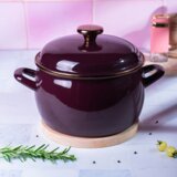 Metalac POSUDA DUBOKA PRINC BORDEAUX 24cm/7,5lit. Cijene