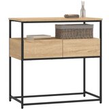  Konzolni stol boja hrasta sonome 75x40x75 cm konstruirano drvo | shoptok.hr