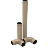 Alfa Plam Alfa-Plam dimovodni set FI 118 mm, krem | Eponuda.com