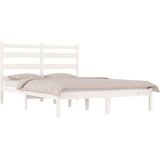  Posteljni okvir bel iz borovine 120x190 cm 4FT, (20902694) | Shoptok.si