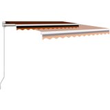  Tenda na ručno uvlačenje 300 x 250 cm narančasto-smeđa | shoptok.hr