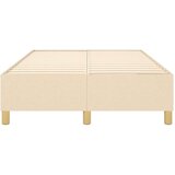 Box spring posteljni okvir krem 120x200 cm blago, (20684411) | Shoptok.si