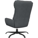  Stolica za opuštanje od tkanine tamnosiva | shoptok.hr