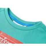  Dječja majica kratkih rukava tamna boja mente 104 | shoptok.hr