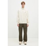 Carhartt WIP Half Zip American Script Half-Zip Pulover natural | Shoptok.si