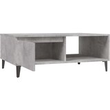  Stolić za kavu siva boja betona 90 x 60 x 35 cm od iverice | shoptok.hr