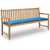  Blazina za vrtno klop modra 180x50x3 cm oxford tkanina, (20657221) | Shoptok.si
