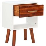  Nočna omarica 2 kosa iz trdnega akacijevega lesa 40x30x57 cm, (20707677) | Shoptok.si