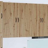  Stenska kuhinjska omarica z vrati Umetni hrast 50 x 31 x 100 cm | Shoptok.si