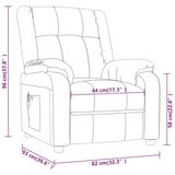  Naslanjač iz rjavega blaga, (20929168) | Shoptok.si