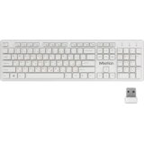 MeeTion WK841 Bežična silent tastatura, 2.4GHZ, Bela | Eponuda.com