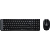  Wireless Combo MK220 tipkovnica Miš priložen RF bežični QWERTY US Međunarodna Crno Cijene