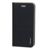  Premium preklopna torbica Samsung Galaxy A34 - modra z zlatim robom | Shoptok.si