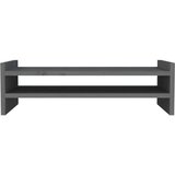  Za monitor sivi 50 x 27 x 15 cm od masivne borovine | shoptok.hr