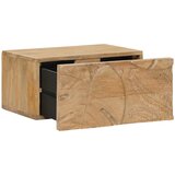  Ručno rađeni noćni ormarić Tamnije smeđi teak 40 x 30 x 20 cm | shoptok.hr