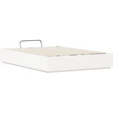  Otomanski krevet Bijeli 135 x 190 cm Masivna borovina | shoptok.hr