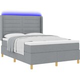 Box spring krevet Svijetlo siva 140 x 200 cm tkanina | shoptok.hr