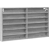  Vitrina boja sivog hrasta sonome 100x8,5x58 cm drvena | shoptok.hr