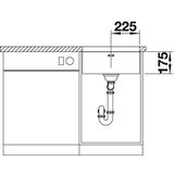 Blanco supra 450-U inox plemeniti čelik, 480x430/175mm | ePonuda.com