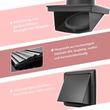 WECOOPER prezračevalna rešetka z zaščito proti insektom 150mm | Shoptok.si