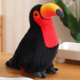 Plišana igračka Tukan 35 cm - crno/crveni | shoptok.hr