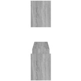vidaXL zidne police 2 kom boja hrasta 100x15x20 cm konstruirano drvo | shoptok.hr