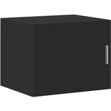 vidaXL Stenska omarica črna 50x42,5x40 cm inženirski les, (21296046) | Shoptok.si