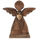 Orion Lesena figurica božičnega angela MANGO 27x30 cm, (5000073878) Cene