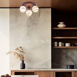  argon 6292 - plafonsko svetlo fabio 3xE14/7W/230V alabaster braon | Eponuda.com