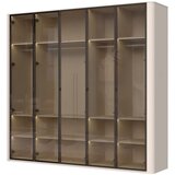 Jela Ormar Rondo P5-5AL/RO, 243x225x56cm, Bež - metalik | ePonuda.com