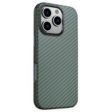 Swissten maskica SHELL MagStick za iPhone 16 PRO MAX carbon zelena | shoptok.hr