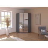 home24 OMARA S KLASIČNIMI VRATI, siva | Shoptok.si