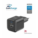 Swissten punjač za AC220, GaN, 35W, 1xUSB-C, 1xUSB-A, 1A, crni | shoptok.hr