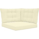  Zunanja blazina za kavč 3 pcs krema Poliester, (5000202654) | Shoptok.si
