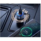  Led 2x usb 3.0 auto punjač za brzo punjenje quickcharge 3.1a uređaja | shoptok.hr