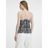 Orsay Black women's patterned tank top | Shoptok.si