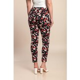 Fenzy Plus Size Bombažne Hlače S Potiskom, Bordo | Shoptok.si
