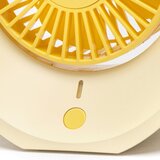 Aigostar Stoni punjivi USB ventilator 3W/5V 1200mAh narandžasta | Eponuda.com