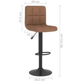  Barski stolčki 2 kosa rjavo blago, (20968187) | Shoptok.si