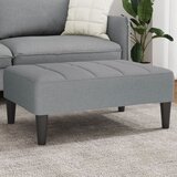 vidaXL Tabure svjetlosivi 77x55x31 cm od tkanine Cijene