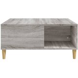  Stolić za kavu boja sivog hrasta 80x80x36,5cm konstruirano drvo | Eponuda.ba