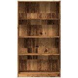 vidaXL Regal za knjige boja starog drva 80x24x143 cm drveni | shoptok.hr